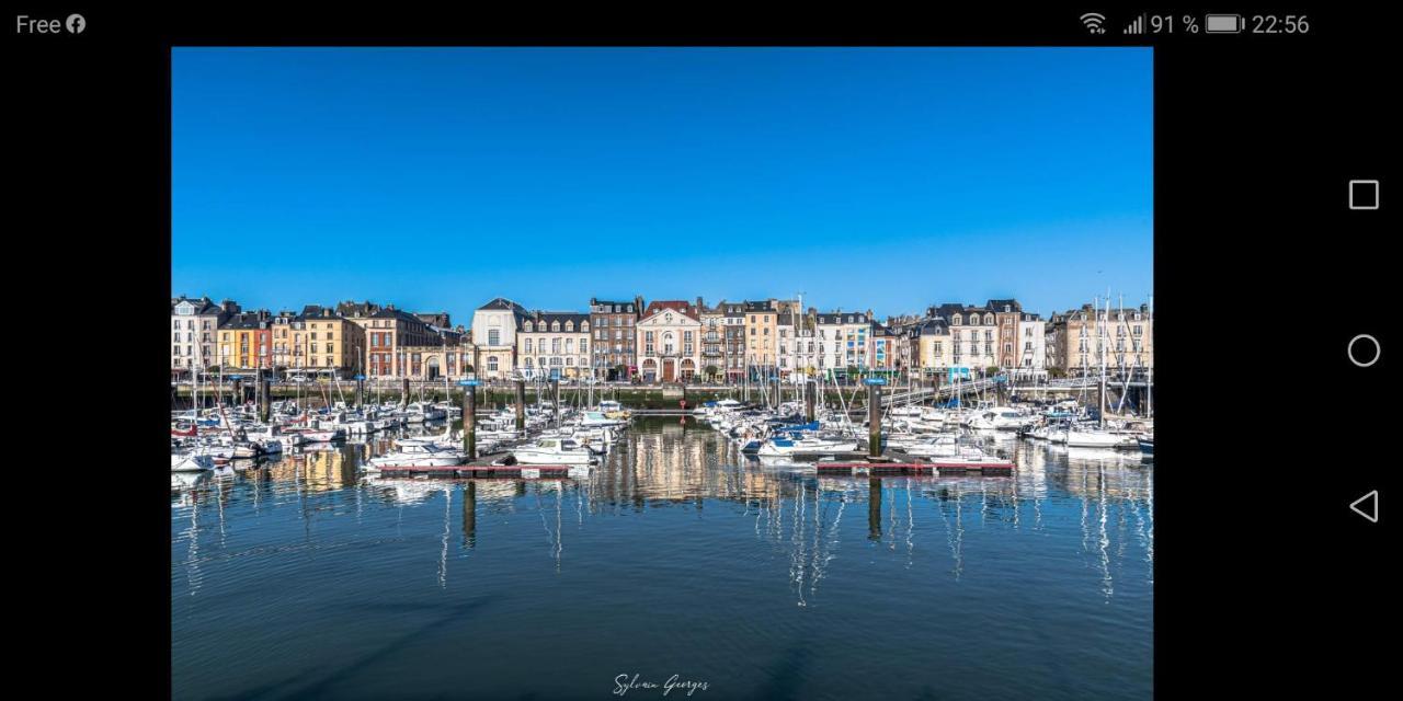 La Mouette Rieuse Apartment Dieppe Bagian luar foto
