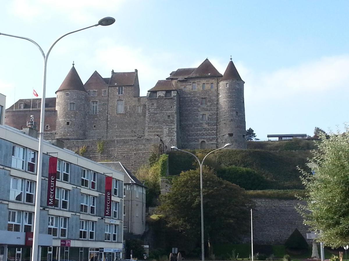 La Mouette Rieuse Apartment Dieppe Bagian luar foto